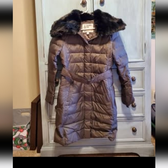 London Fog Heritage Women's Long Down Coat NWT - Picture 4 of 7
